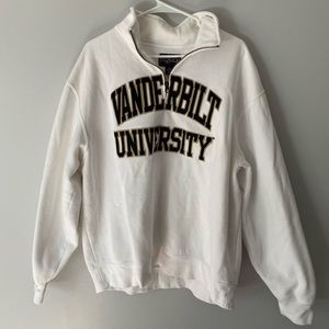 Vanderbilt Quarter Zip Sweatshirt